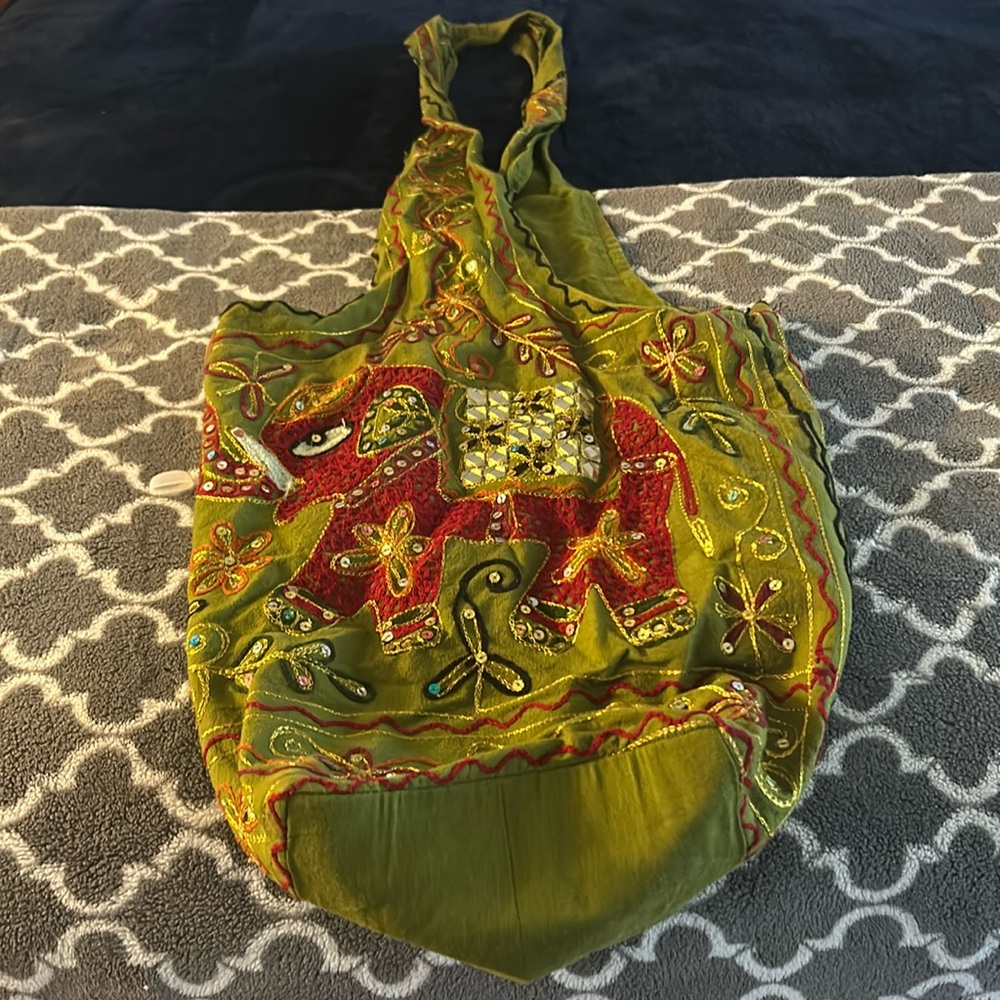 Cloth Crossbody Elephant Design